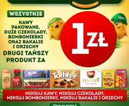 Żabka Wszystkie kawy pakowane, duże czekolady, bombonierki oraz bakalie i orzechy oferta