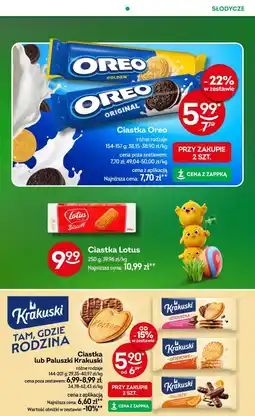 Żabka Ciastka Oreo różne rodzaje oferta