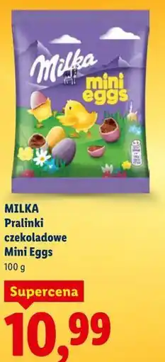Lidl Pralinki czekoladowe Mini Eggs oferta