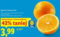 Lidl Pomarańcze deserowe, luzem oferta
