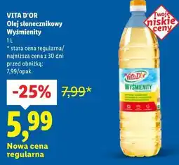 Lidl Olej słonecznikowy Wyśmienity oferta