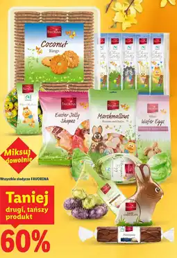 Lidl Wszystkie słodycze FAVORINA oferta