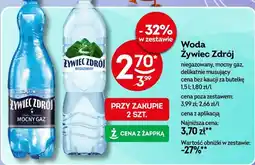 Żabka Woda Żywiec Zdrój niegazowany, mocny gaz, delikatnie musujący oferta