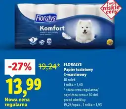 Lidl Papier toaletowy 3-warstwowy oferta