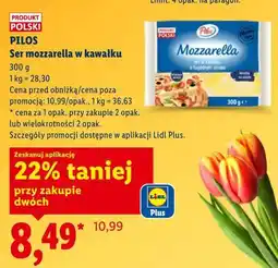 Lidl Ser mozzarella w kawałku oferta