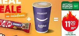 Żabka Kit Kat + Kawa 400 ml oferta