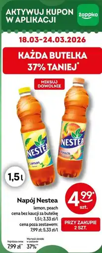 Żabka Napój Nestea lemon oferta