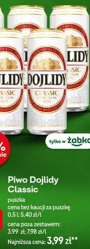 Żabka Piwo Dojlidy Classic oferta