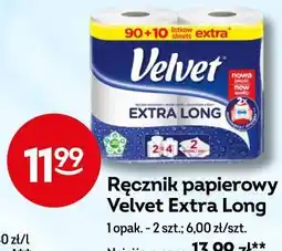 Żabka Ręcznik papierowy Velvet Extra Long oferta