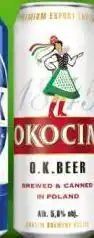 Żabka Piwo Okocim O.K. Beer oferta