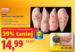 Lidl Polski kurczak - filety z piersi, XXL oferta