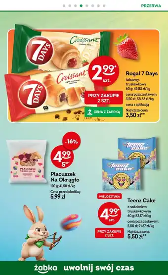 Żabka Rogal 7 Days kakaowy oferta