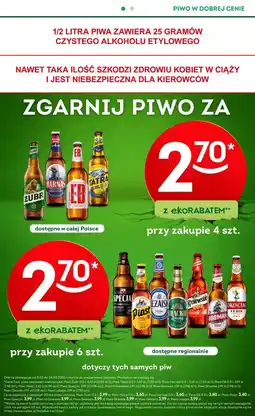 Żabka Piwo Żubr oferta
