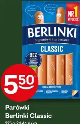 Żabka Parówki Berlinki Classic oferta