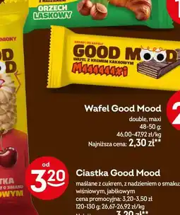 Żabka Ciastka Good Mood maślane z cukrem, z nadzieniem o smaku: wiśniowym, jabłkowym oferta