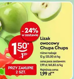 Żabka Lizak owocowy Chupa Chups oferta