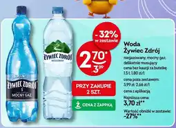 Żabka Woda mocny gaz oferta