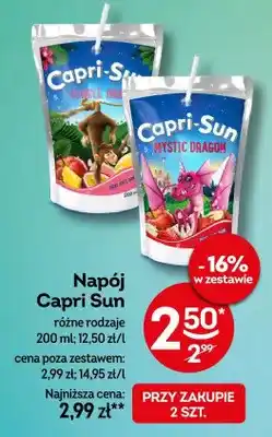 Żabka Napój różne rodzaje oferta