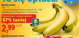 Lidl Banany, luzem oferta