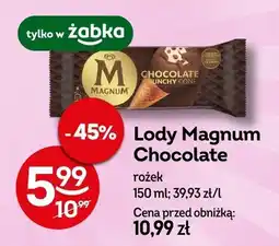 Żabka Lody Magnum Chocolate rożek oferta