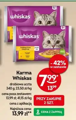 Żabka Karma Whiskas drobiowa uczta oferta