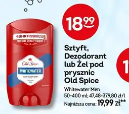 Żabka Sztyft, Dezodorant lub Żel pod prysznic Whitewater Men oferta