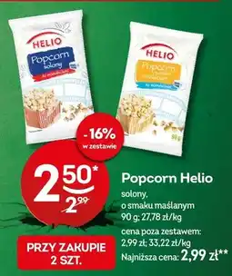 Żabka Popcorn o smaku maślanym oferta