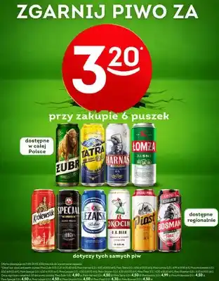 Żabka Piwo Bosman Full oferta