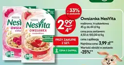Żabka Owsianka malinowa, truskawkowa oferta