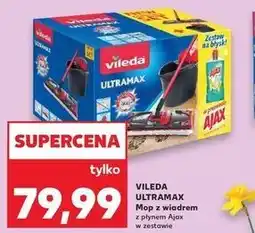 Kaufland Mop z wiadrem z płynem Ajax w zestawie oferta