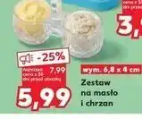 Kaufland Pojemnik na masło i chrzan oferta