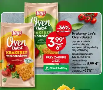 Żabka Krakersy Lay's Oven Baked oferta