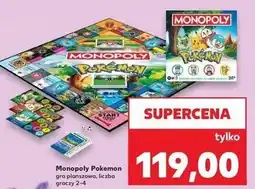Kaufland Monopoly Pokemon gra planszowa, liczba graczy 2-4 oferta