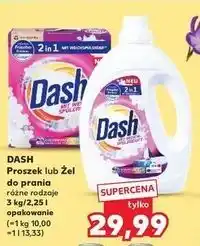 Kaufland Proszek lub Żel do prania DASH oferta