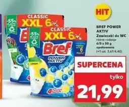 Kaufland Kostka do wc 4 function lemon Bref Power Aktiv oferta