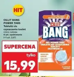 Kaufland Tabletki do czyszczenia wc Cillit Bang oferta