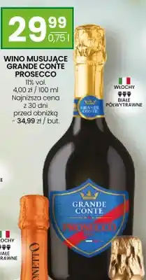 Twój Market Wino musujące Grande Conte Prosecco oferta