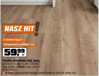 OBI Panele winylowe Dąb Lyon oferta
