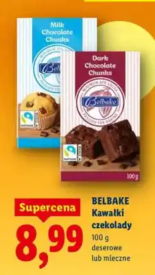 Lidl Kawałki czekolady deserowe oferta