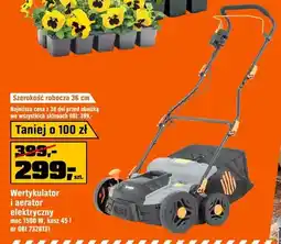 OBI Wertykulator i aerator elektryczny mod. EV, Vxax oferta