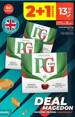Dealz Herbata czarna PG Tips Original oferta