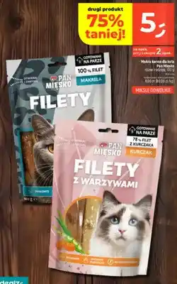Dealz Mokra karma dla kota różne rodzaje Filety z warzywami oferta