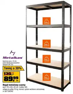 OBI Regał metalowy czarny oferta