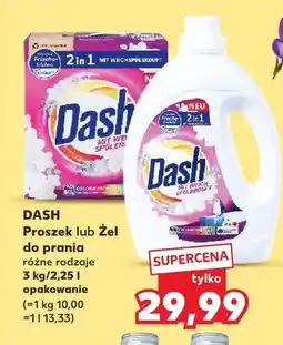 Kaufland Proszek lub żel do prania różne rodzaje oferta