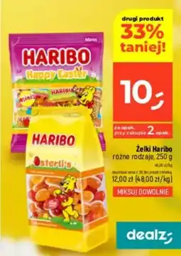 Dealz Żelki Haribo Happy Easter oferta
