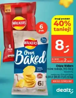 Dealz Chipsy Oven Baked różne rodzaje oferta