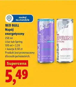 Lidl Napój energetyczny Red Bull Lilac oferta