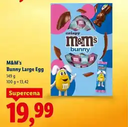 Lidl Jajko czekoladowe z zającem Bunny Large Egg oferta