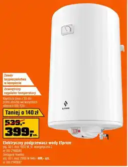 OBI Elektryczny podgrzewacz wody oferta