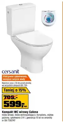 OBI Kompakt WC wirowy Galena oferta